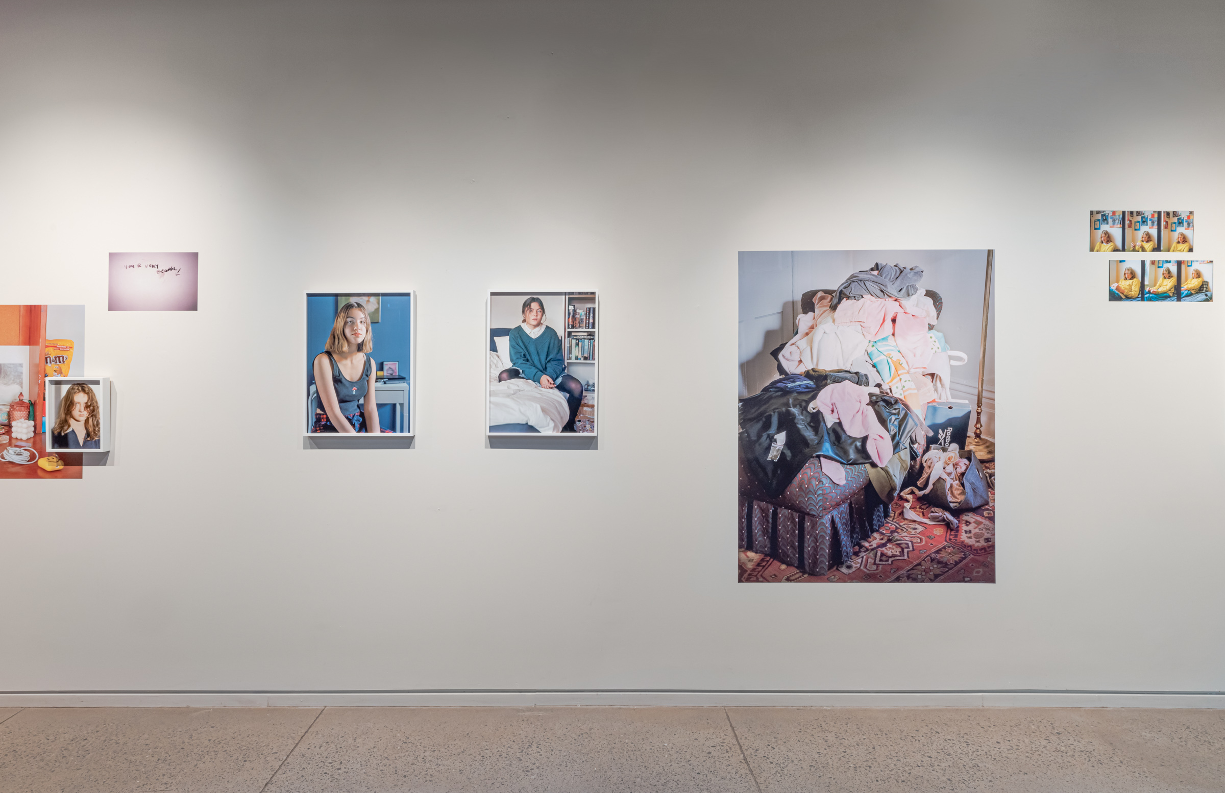     Anne Marie Cloutier, Teen Spirit, installation view, Alliance Française Gallery, 2022. Courtesy of the artist and CONTACT. Photo: Toni Hafkenscheid

