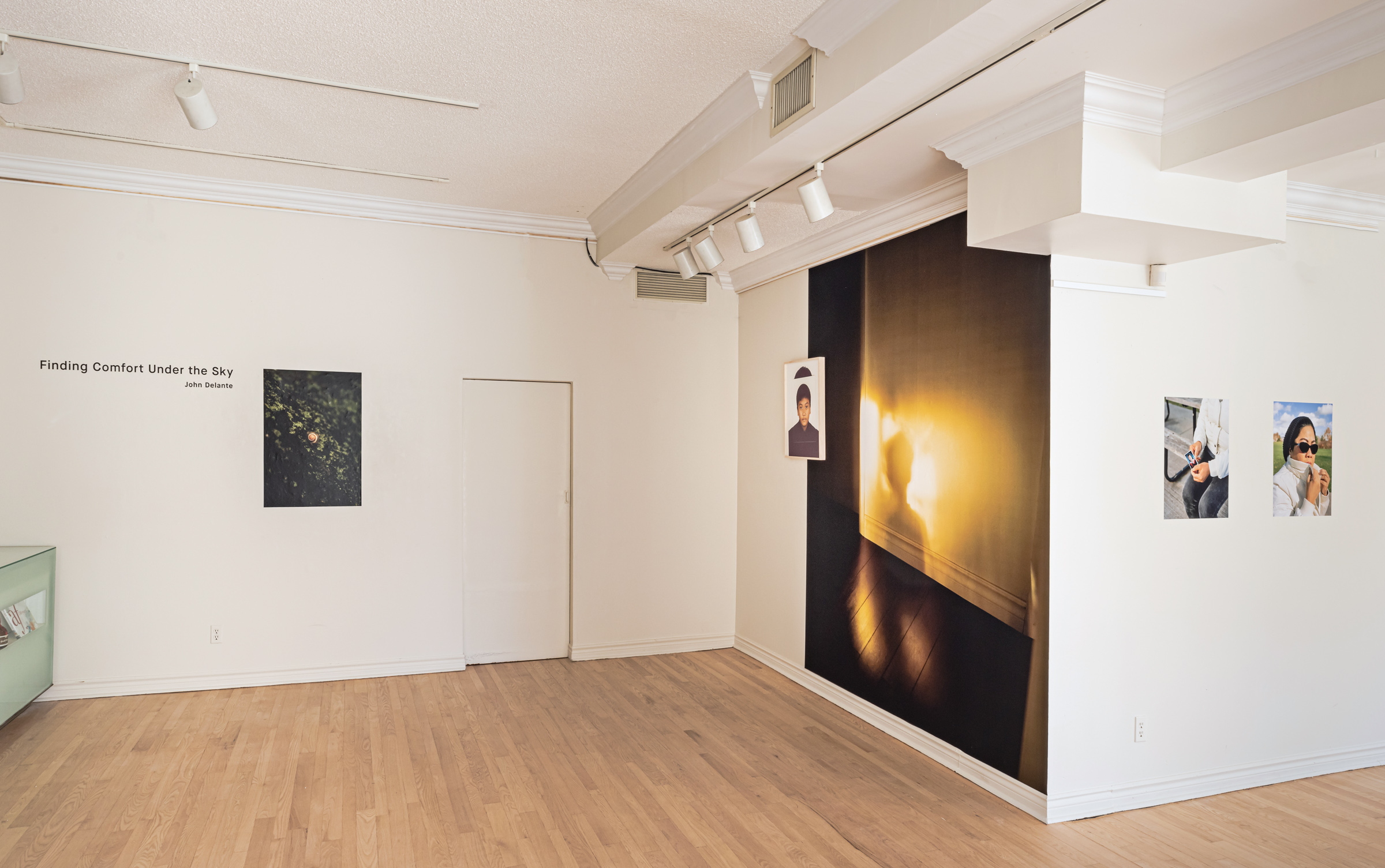     John Delante, Finding Comfort Under the Sky, installation view, Alliance Française Gallery, 2022. Courtesy of the artist and CONTACT. Photo: Toni Hafkenscheid


